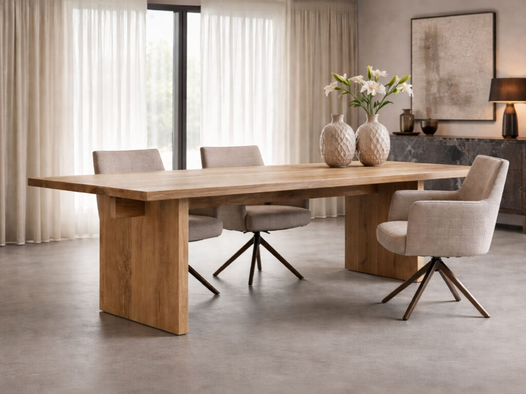 Eiken wangentafel Beam