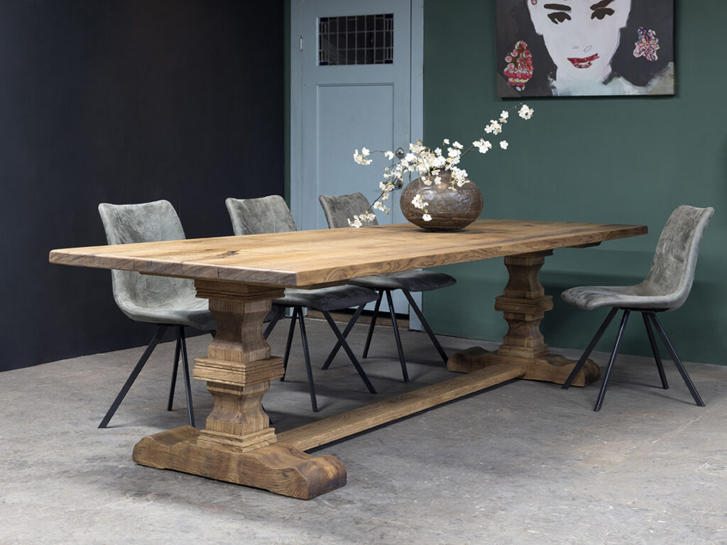 Eiken kloostertafel Bourgogne