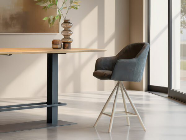 01-Barkruk-Rena-bull-graphite-poot-i-draai-metaalkleur-magnum-scaledkpie