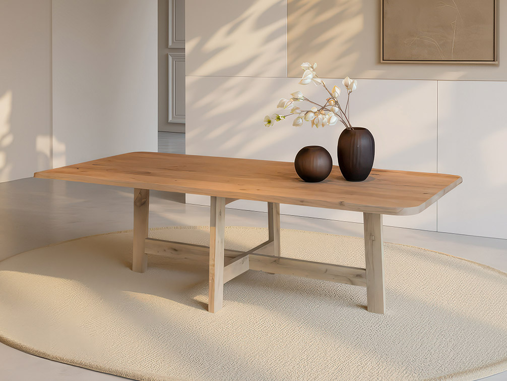 Eiken tafel Valenza