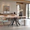 eiken-tafel-belmont-260x100cm-onderstel-mocca-houtloadz-2 kopie