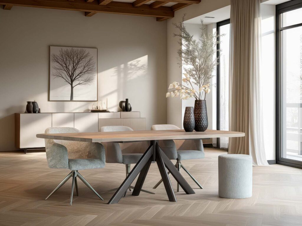 Eiken tafel Belmont